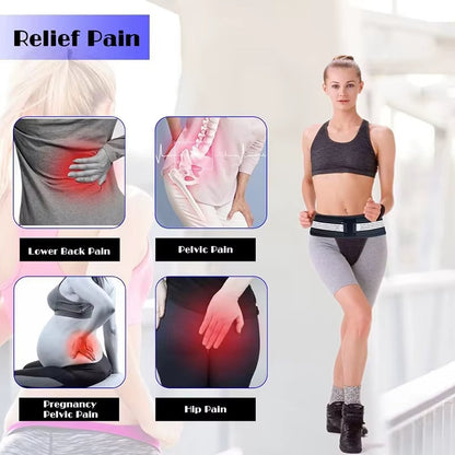 Ultimate SI Hip Support Belt – Relieve Lower Back, Pelvis & Sciatica Pain Fast!
