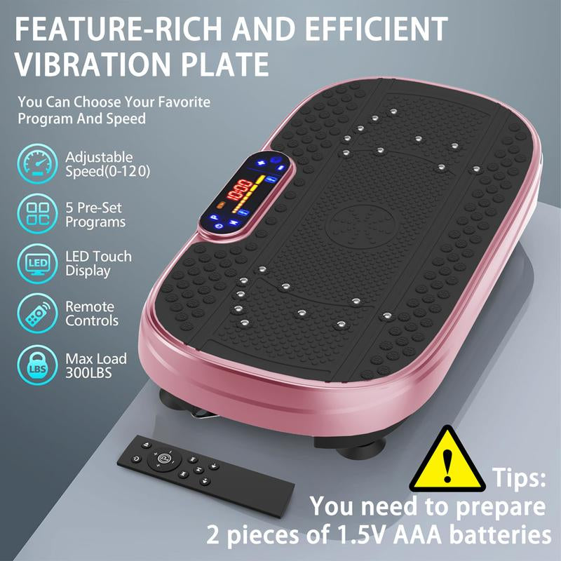 Vibration Plate Fitness Exercise Machine