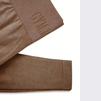 High Waist Knitted Butt-Lifting Yoga Pants