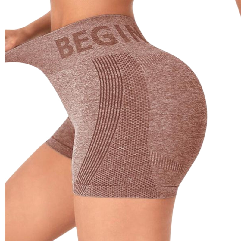 High Waist Sports Gym Shorts