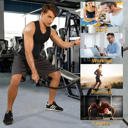 Sauna Sports Vest Suit Top