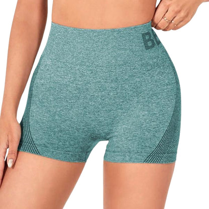 High Waist Sports Gym Shorts