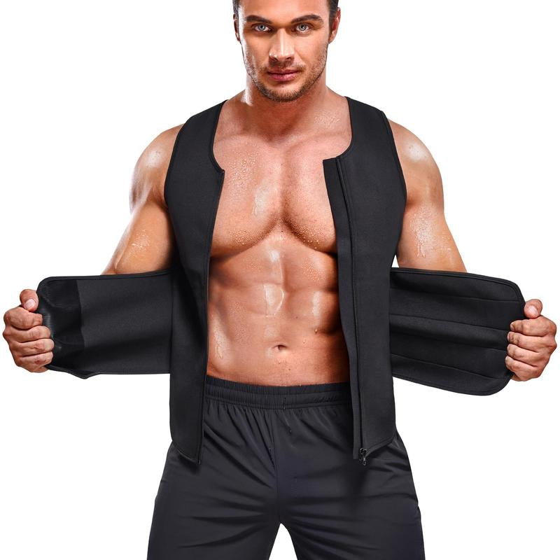 Sauna Sports Vest Suit Top