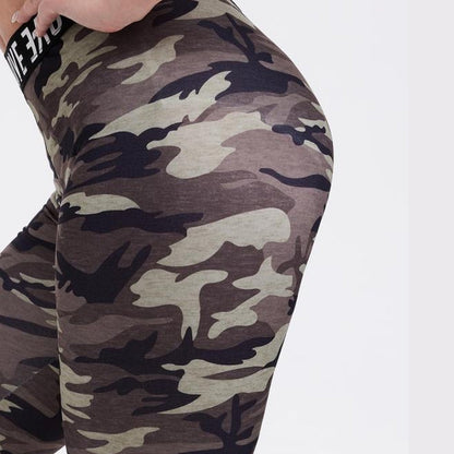 Camo Print High Waist Comfy Leggings