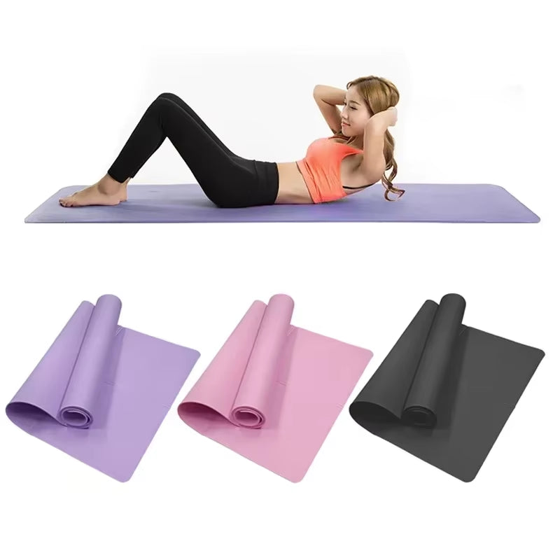 FlexCore™ – 4MM Anti-Slip Yoga &amp; Fitness Mat for Home and Gym