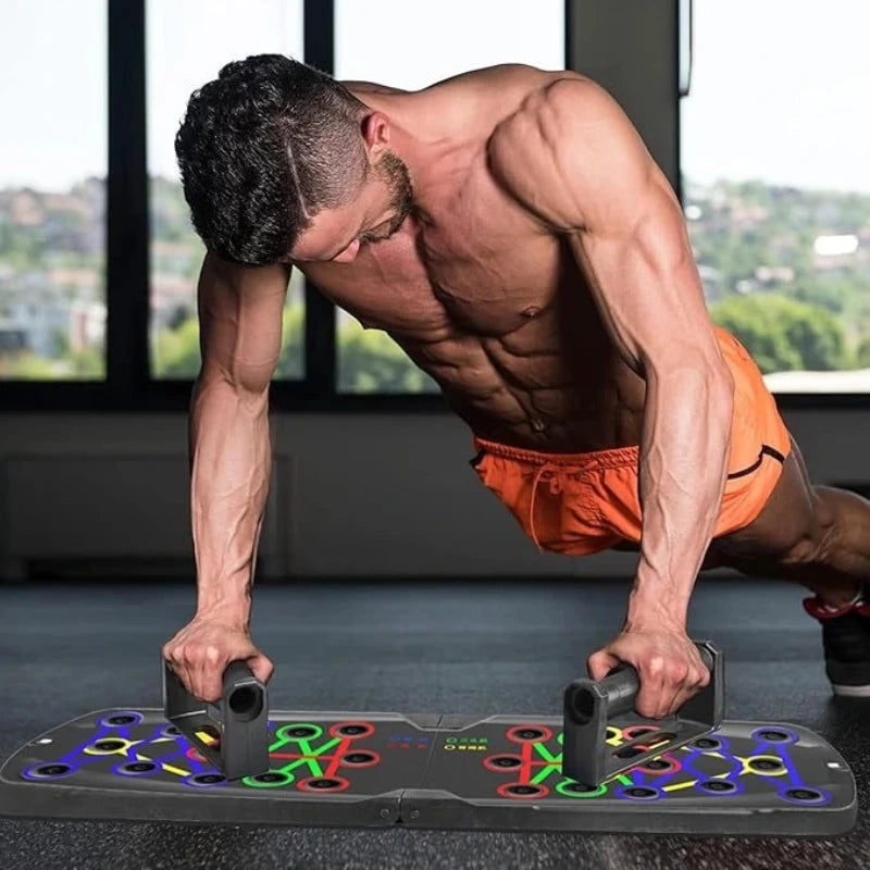 Foldable Push-Up Board Set for Full-Body Workout