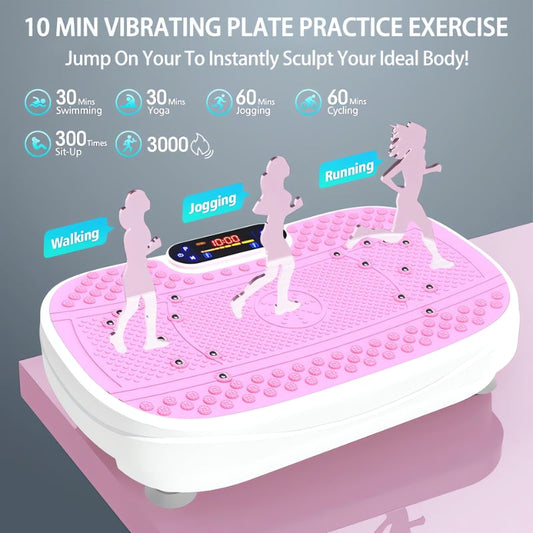 Vibration Plate Fitness Exercise Machine