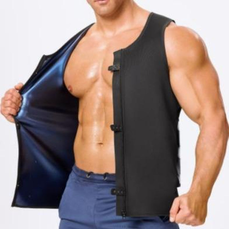 Sauna Sports Vest Suit Top