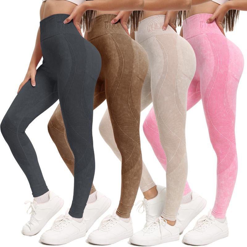 High Waist Knitted Butt-Lifting Yoga Pants