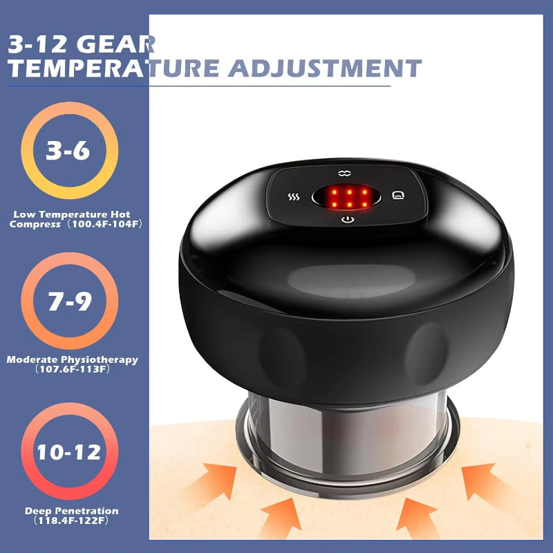 ThermoCupp™ Smart Cupping Therapy Massager